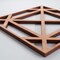 Ekena Millwork Extra Small Buxton Decorative Fretwork Wood Wall Panels, Cherry, 7 3/8"W x 7 3/8"H x 3/8"T WALW08X08X0375BUXCH - alternate 3